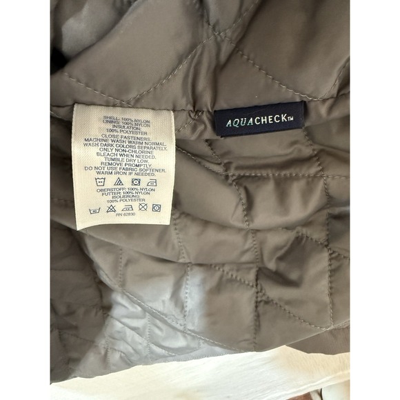 Lands' End Hoodie Jacket Men's XXL‎ Aquacheck Full Zip Insulated Cold Weather - Picture 4 of 11